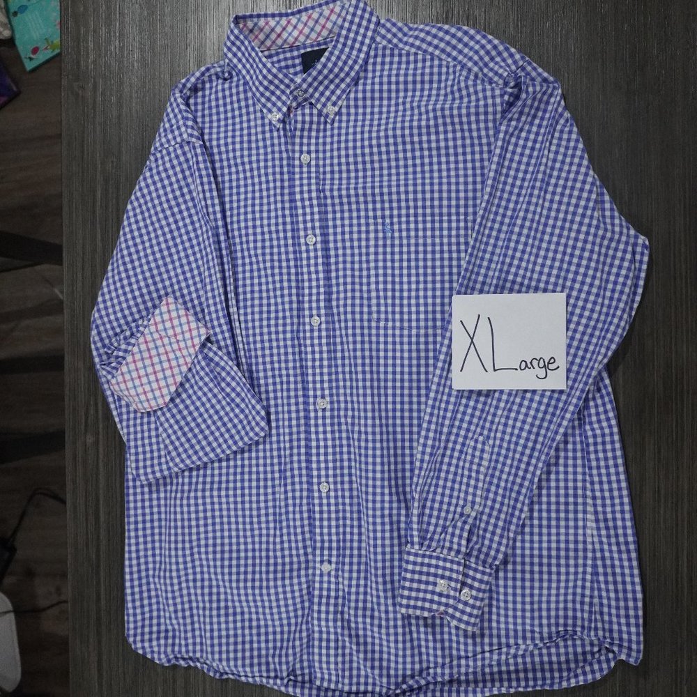 Luxury Men's Long-Sleeve Button-Down Shirt